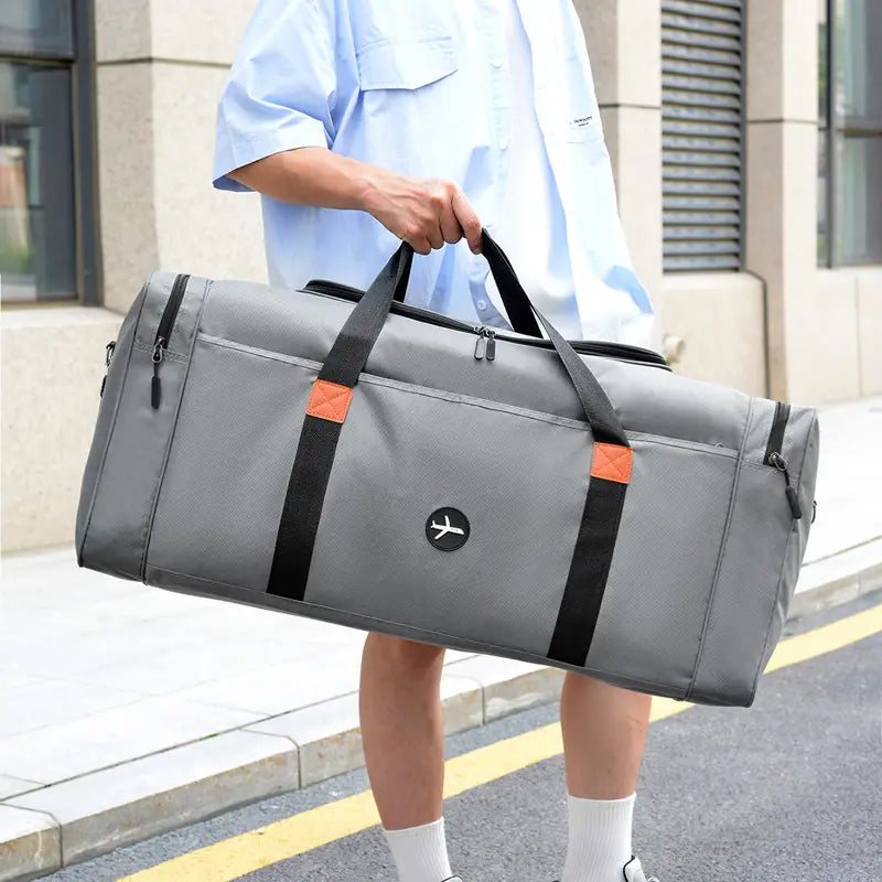 Travel Bag Storage, Sports Luggage Bag for Men, Travel and Moving Crossbody Bag