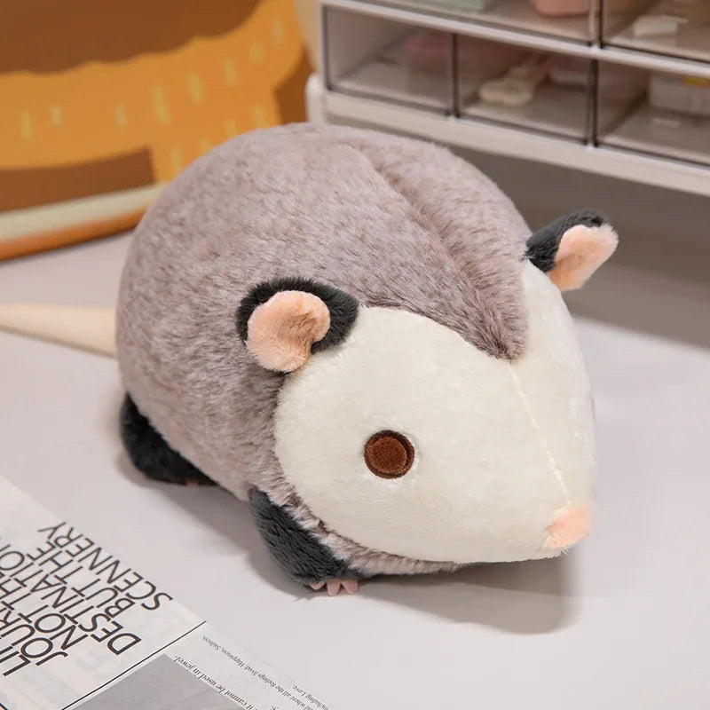 30cm Extra Soft Real Life Plush Toys Realistic Mouse Stuffed Farm Animals Toy Pet Mice Gifts Educational Toys for Kids