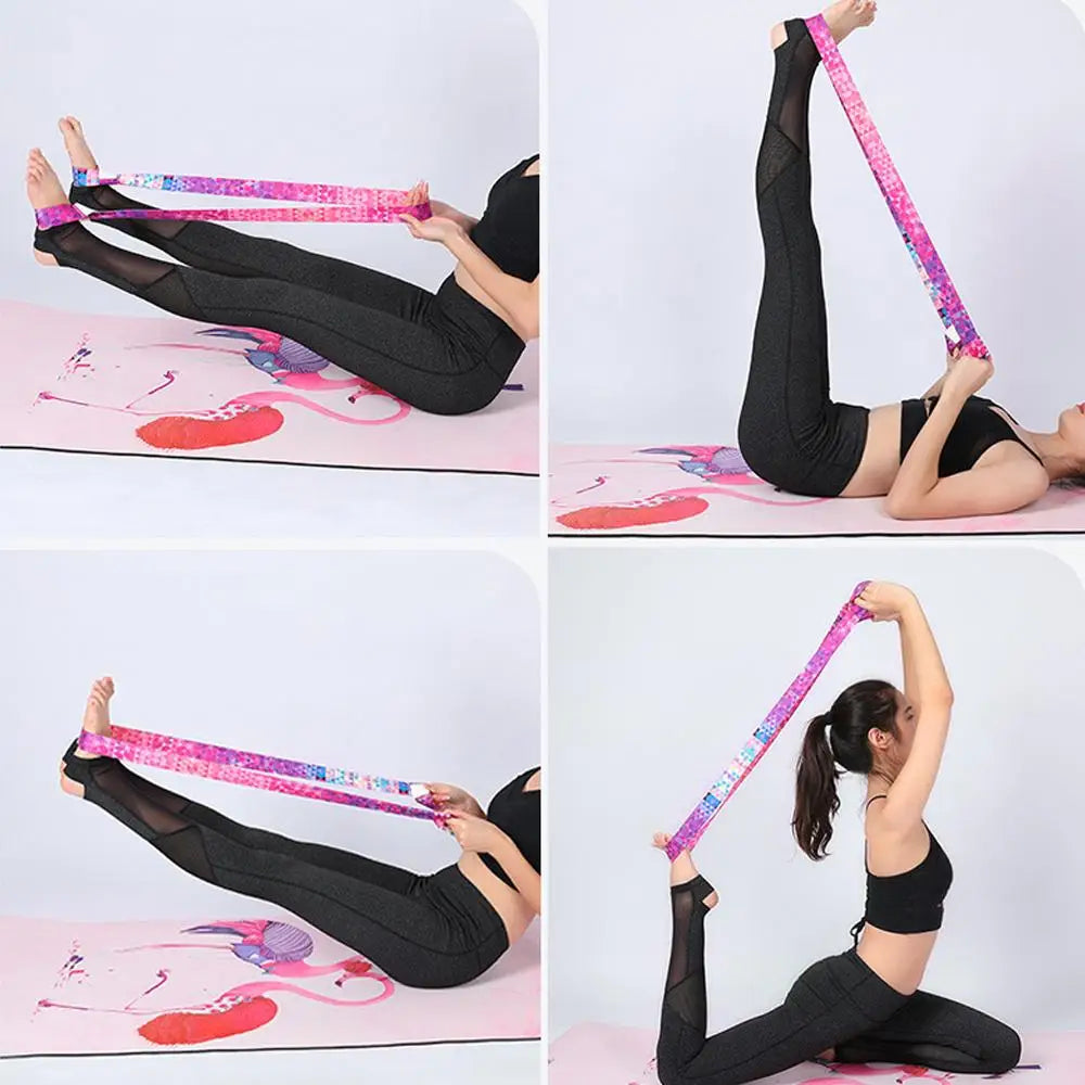 Fitness Adjustable Sports Accessories Yoga Belt Sport Sling Shoulder Yoga Mat Strap Belts Carry Straps