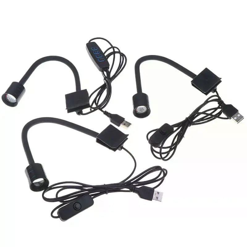 3W South American Aquarium Spotlight 3-Color LED Fish Tank Lamp For Aquascape Decor Focus Lighting