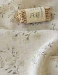 Cotton and Linen Gauze Curtains with Pastoral Style Curtains for Living Dining Room Bedroom Window Blackout Decor Custom Size