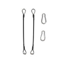 1/2Pcs Gym Cable Extension Compatible with Bowflex Home Gym Accessories for LAT/Tricep Pull Down and Leg Extensions Machine 25cm