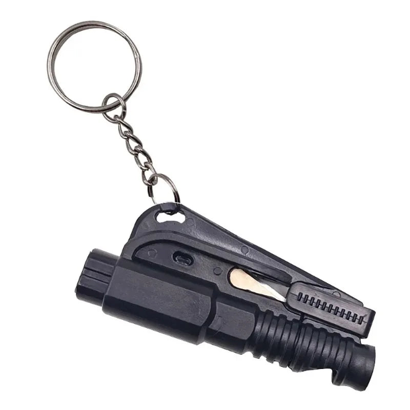 Safety Hammer with Rescue Whistle, Car Escape Tool,2-in-1 Window Breaker Seatbelt Cutter, Compact Emergency Escape Tool for Car