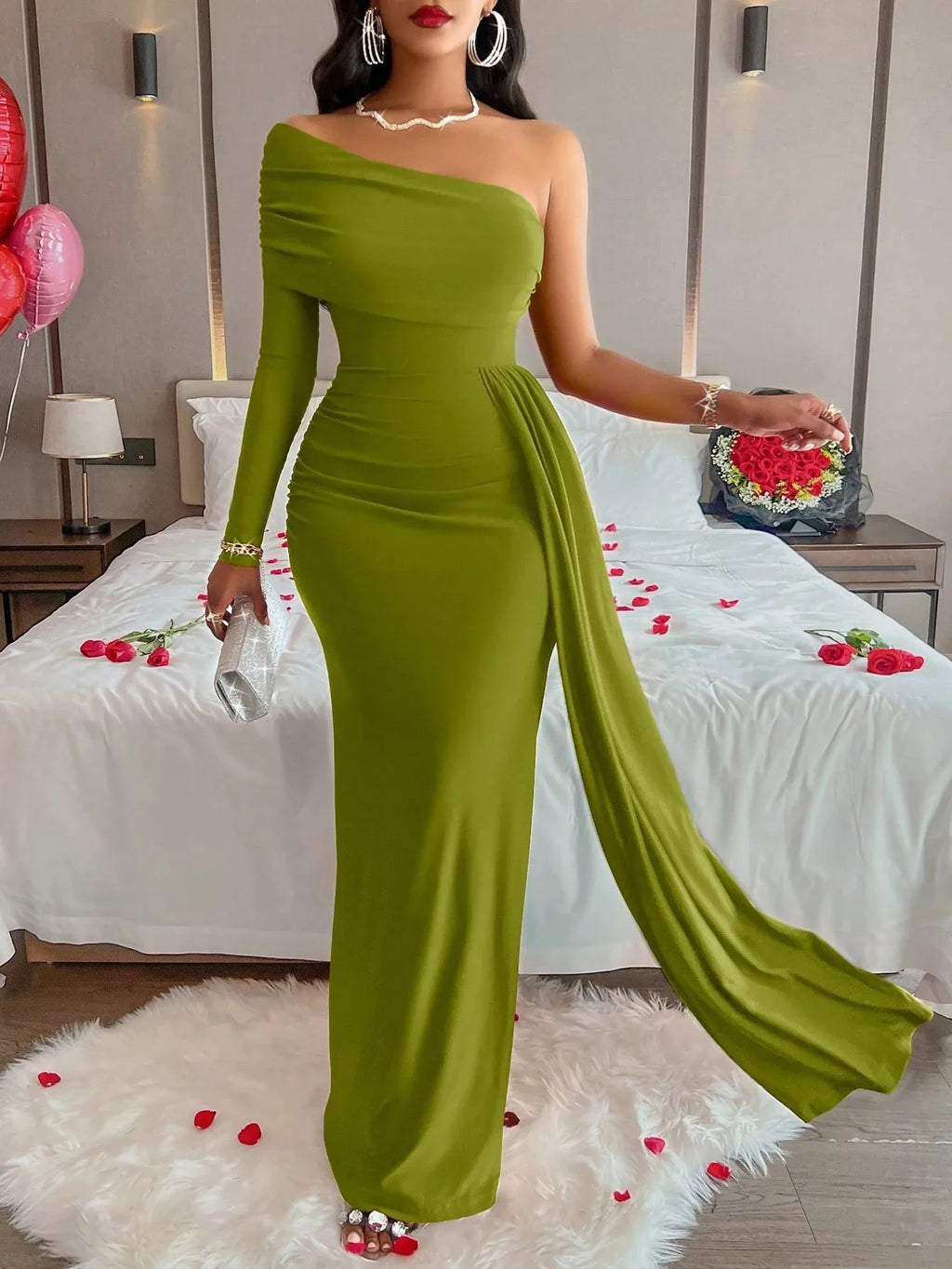 2026 Luxury Party Evening Dresses Women's Sexy and Elegant Backless Sleeveless Off Shoulder Maxi Dress Fashion Prom Gown Females