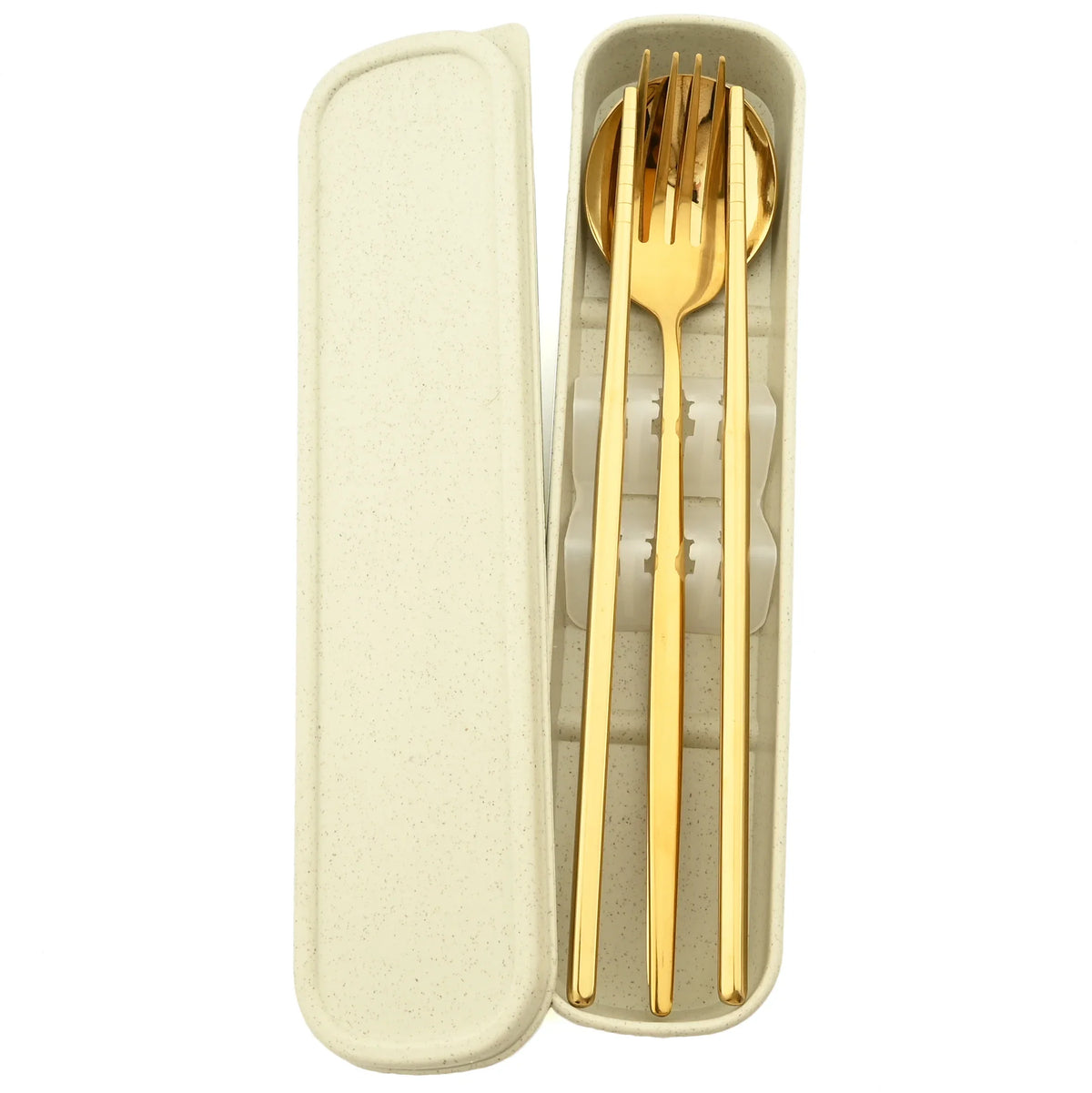 4pcs Black Silver Portable Cutlery Set Stainless Steel Cutlery Set With Storage Box For Home Kitchen Dining Household Tableware