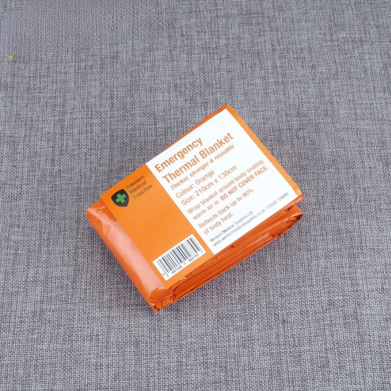Outdoor PE Emergency Blanket Life-saving Blanket Disposable Radiation Protection Blanket Survival Blanket Earthquake Rescue
