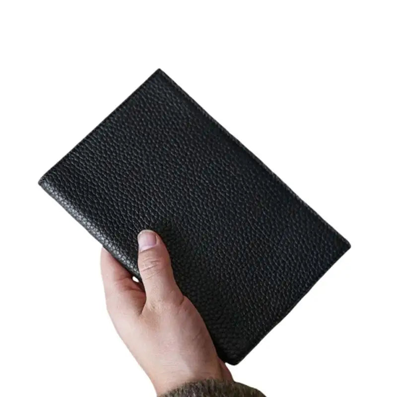 Business-Friendly Leather Wallet with Multi-Card Slots and Waterproof Features for Travel