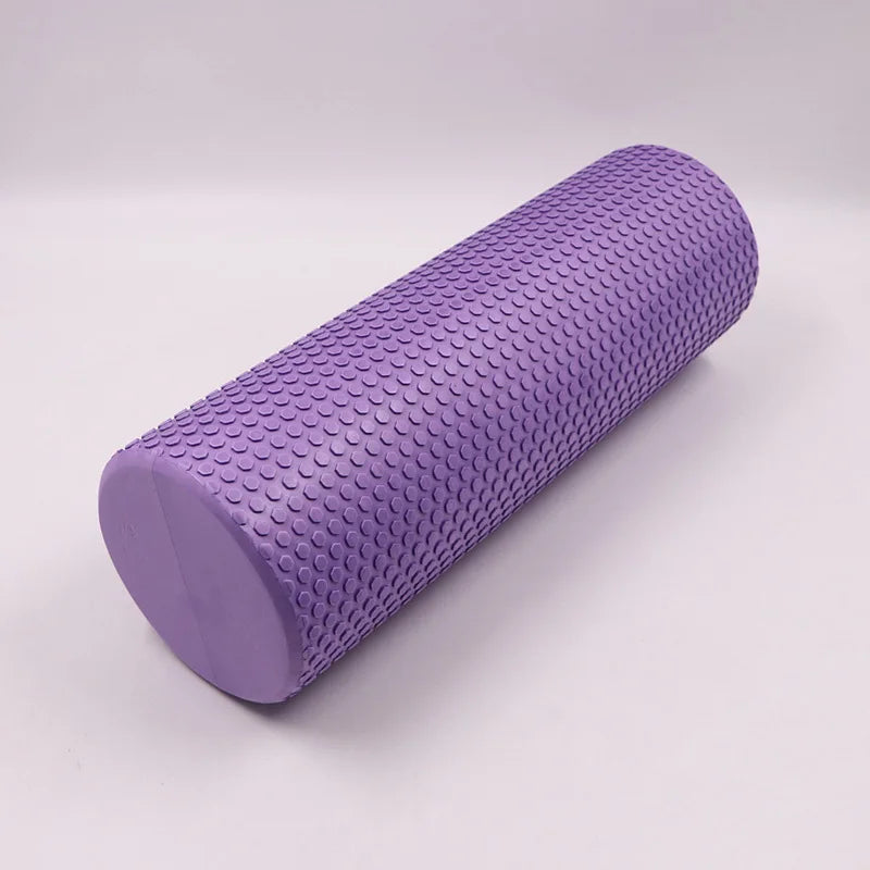 30cm Yoga Column Foam Fitness Muscle Training Pilates Sports Massage Foam Roller Grid Trigger Point Therapy Home Gym Exercise