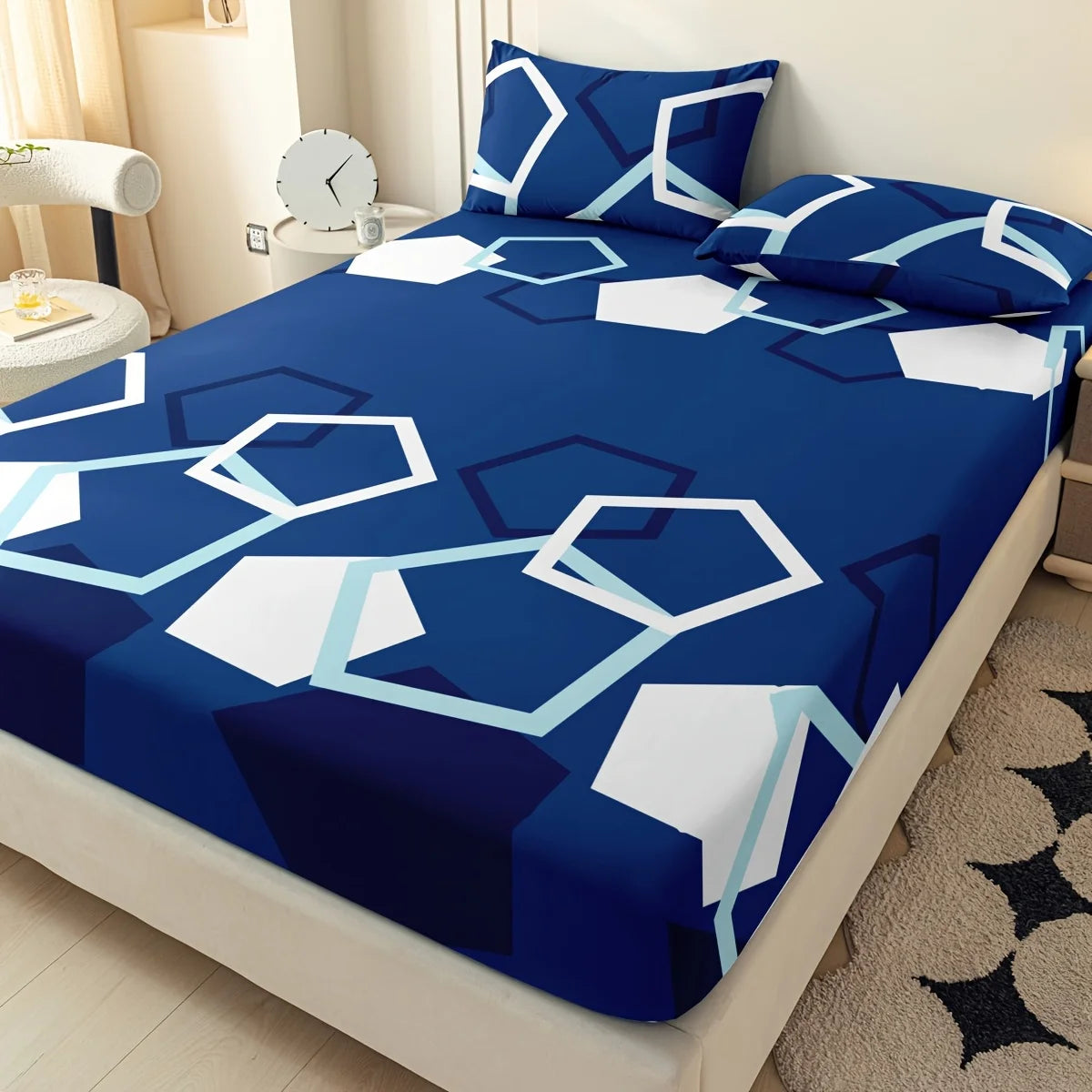 Soft Skin-Friendly Breathable Bedding Set for Guest Room Bedroom - Bed Cover And Pillowcase Combination