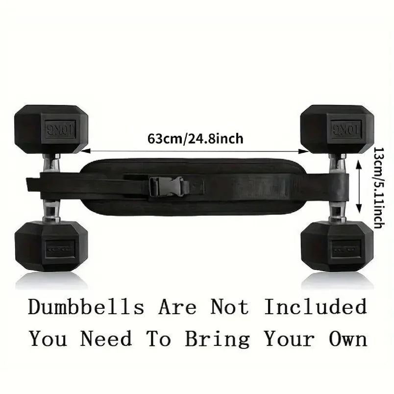 Adjustable Weighted Waist Belt, for Home Workouts, Dumbbell Training & Hip Shaping, Home Gym Fitness Equipment