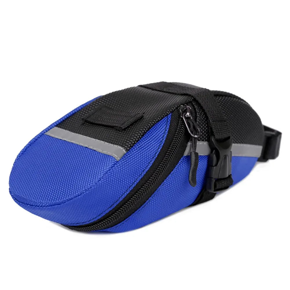 Black Bicycle WaterProof Saddle Bag Bicycle Reflective Tail Bag MTB Bike Universal Rear Bag Outdoor Bicycle Accessories