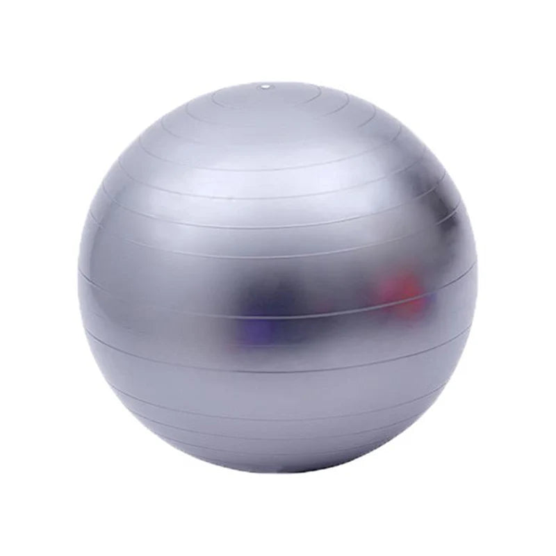 45CM Anti-Burst Yoga Ball Thickened Exercise Ball for Pilates Balance Stability Workout Pregnancy Birthing Physical Therapy