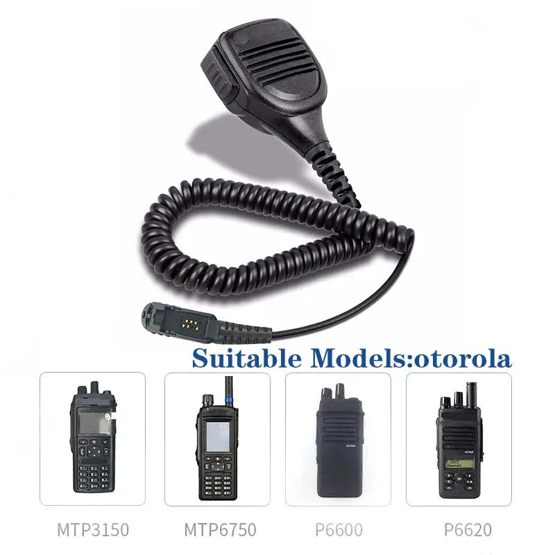 PMMN4076A accessories for walkie-talkies Microphone PPT For Motorola xirp6600i xirp6620i dp2400e dp3441e mtp3150 xpr3500e