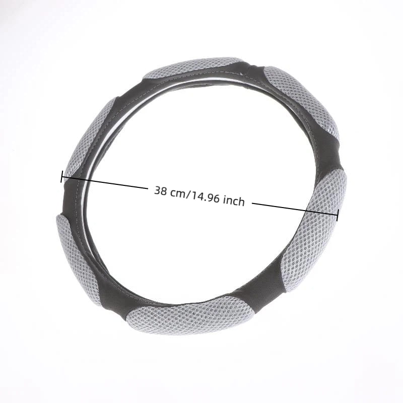 Steering Wheel Cover Suitable for 38cm Diameter Car Accessories Interior Steering Wheel Protective Decoration Universal