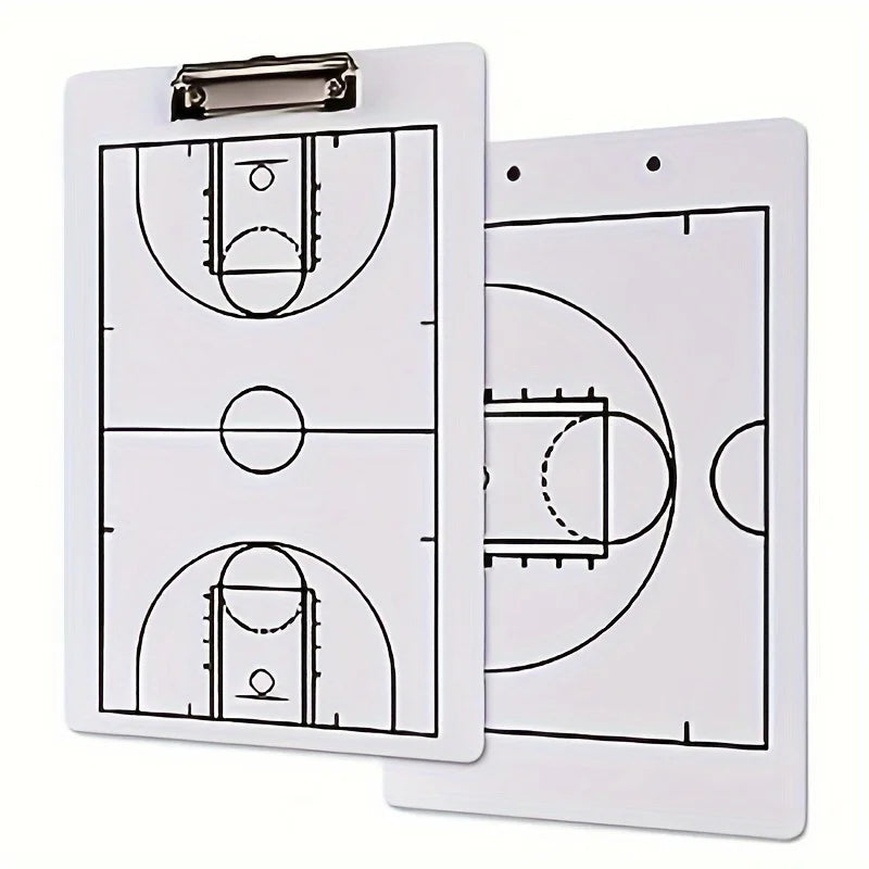 Basketball Coach Clipboard, Tactical Board, School Sports Training Coach Equipment, Basketball Board