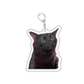 Super Cute Bread Popping Cat Meow Meme Key Chain Keychains Ring for Accessories Bag Pendant Keyring Jewelry Fans Love Gifts