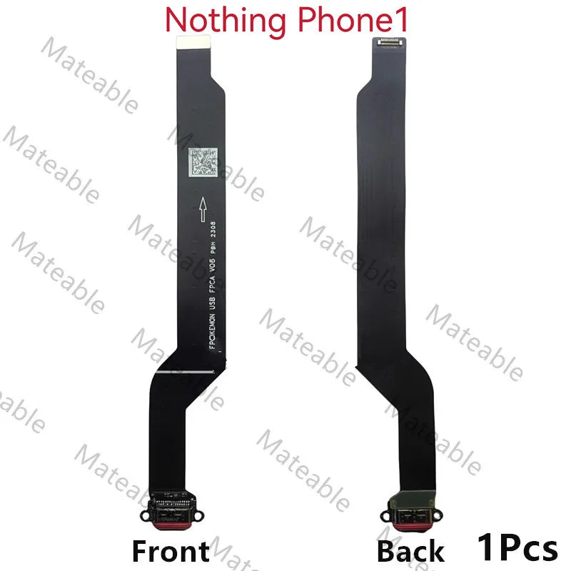 USB Charging Port For Nothing Phone 2A 2 1 Connector USB Charger Flex Cable Plug Dock Socket Jack Parts A063 A065 A142