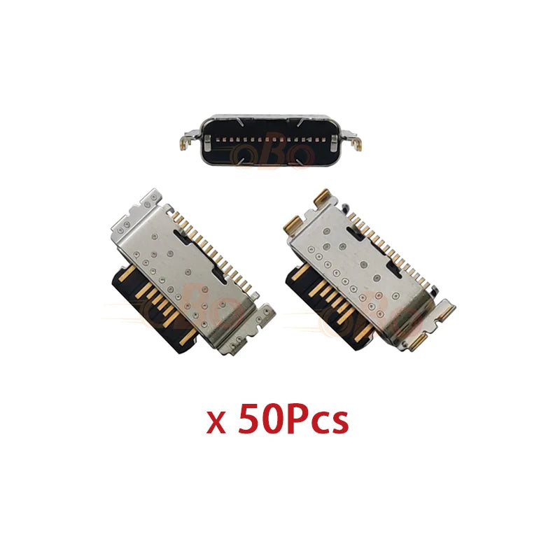 10-100Pcs Charging Port Dock Plug For Redmi 10C 13C 14C Note 11 12 13 11S 12R 13R 4G 5G TYPE-C Charger Connector Socket Repair