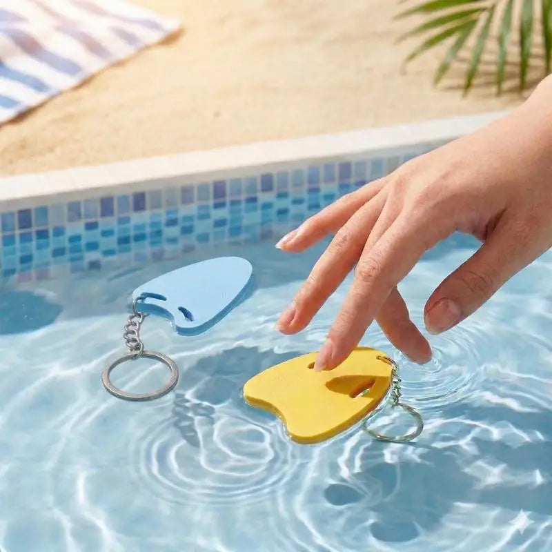Swimming Keychain Sports Style Keychain Swimming Board Pendant Sports Bag Charm Mini Float Key Holder Summer Gift