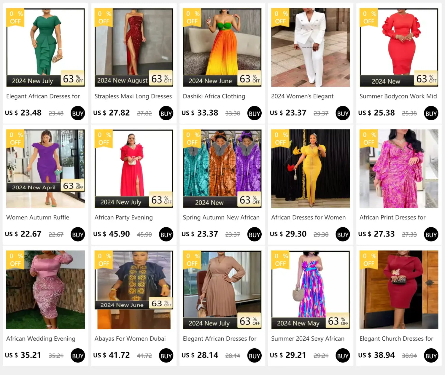African women’s vibrant dresses in diverse styles featuring a beaded high waisted jumpsuit elegant party outfit ideal for evening and seasonal wear.