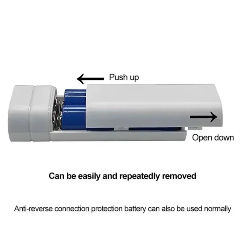Power Bank Box For Phone Electronic Charging Not Including Batteries 6000mAh 5V 2A 2X 18650 USB Type-C Battery Charger Case