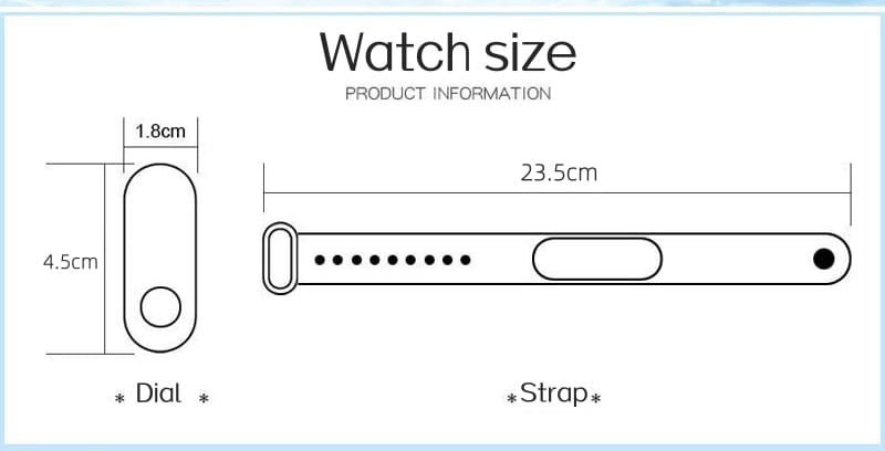 Kids led digital sports watch features a sleek minimalist rectangular dial with an adjustable silicone strap and waterproof design with animal charm.