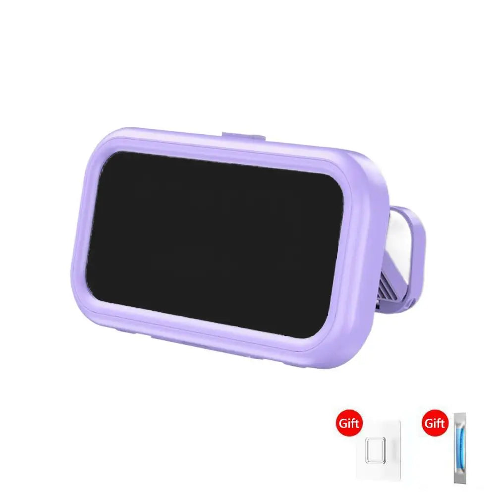 Touch Screen Waterproof Bathroom Phone Holder 360 Degree Rotatable Wall Mount Lazy Phone Case for Bathroom Toilet Drama Watching