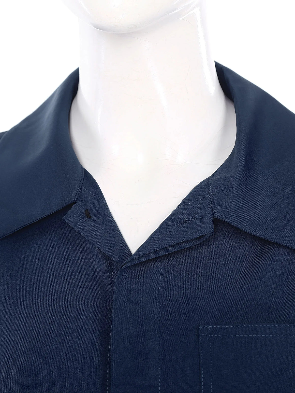 Womens Casual Jumpsuit Coverall Solid Color Long Sleeve Turn-Down Collar Button Flap Romper Fashion Work Travel Holiday Homewear