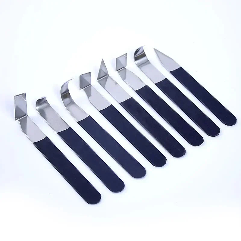 Tools DIY Ceramic Craft Ceramics & Pottery Clay Sculpture Tool Crafts Rubber Handle Stainless Steel Sewing Sculpting Home Arts