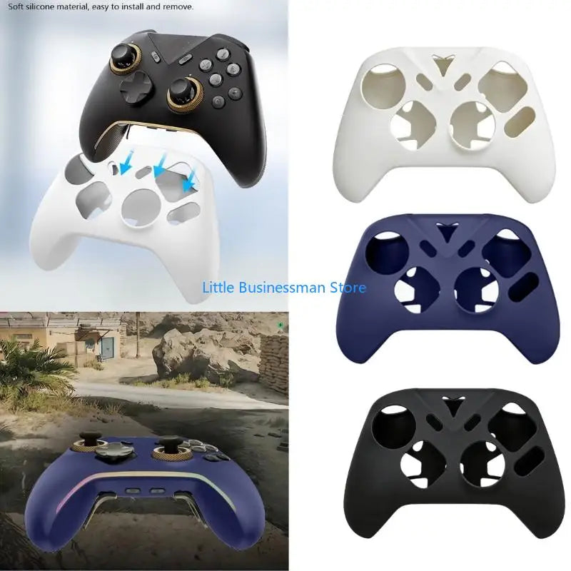 Gaming Accessories for 5 Protective Case Controller Scratchproof Case Flexible Skin Silicone Cover M76A