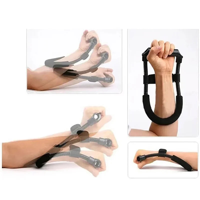 Adjustable Hand Grip Exerciser For Forearm Wrist Finger Strength Training Body Shaping Tool Home Gym Workout Fitness Accessory