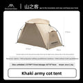MOUNTAINHIKER 2026 Single Camp Bed Outdoor Tent Waterproof Rainproof Multi-purpose Leisure Camping Shelter for Hiking And Travel