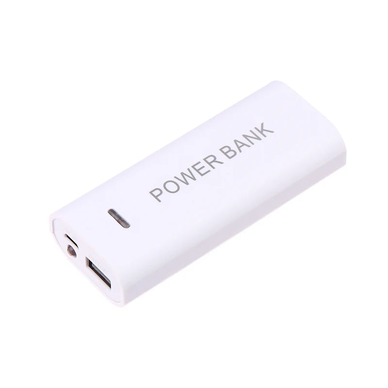 New Portable Power Bank Case DIY 2Cell 18650 Battery Box For Smart Phone Charge 5V 1A For 18650 Battery With Indicator Light