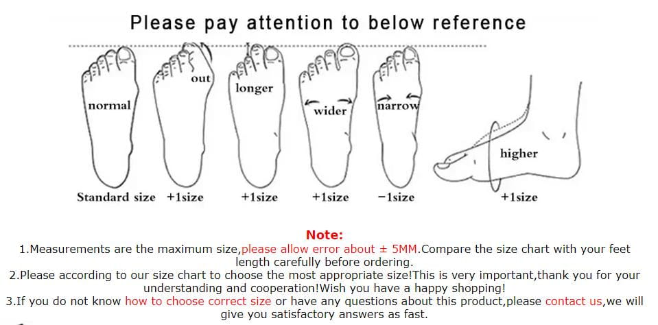 Size chart diagram illustrating foot measurements and labeled reference types for men genuine leather slip-on dress loafers sizing.
