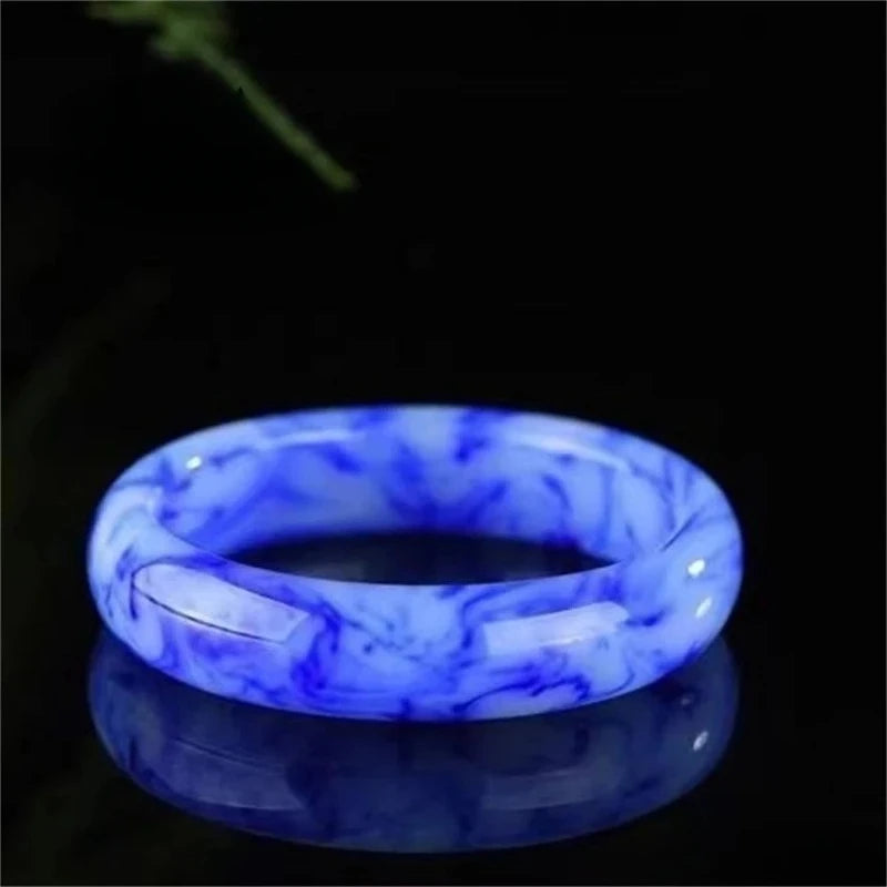 Exquisite and Elegant Blue Flower Bracelet, Suitable for Daily Wear and Jewelry