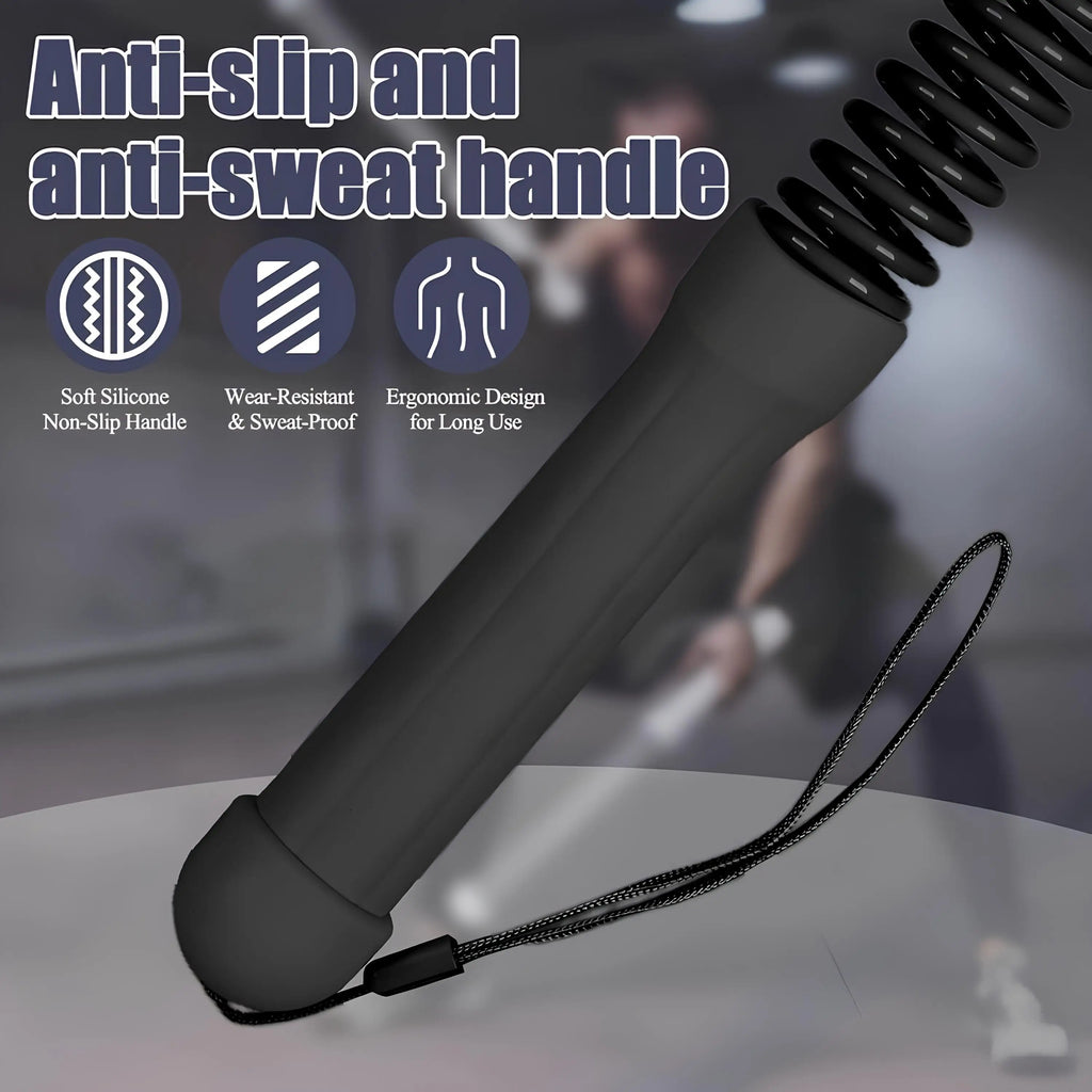 Heavy Duty Cordless Ropeless Jump Rope Weighted Quiet Battle Ropes For Home Gym Cardio Workout Men Women