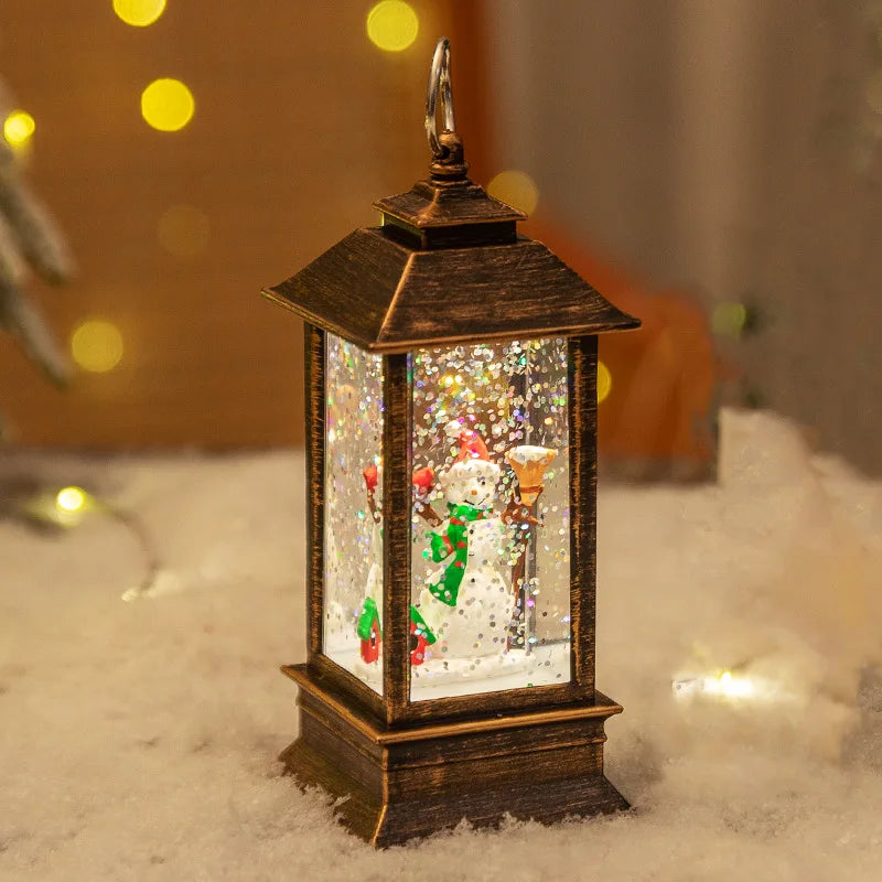 Christmas Tabletop Decorations Xmas Desktop Ornaments Holiday Office Party Table Decor Xmas Tree Festival Decoration Supplies