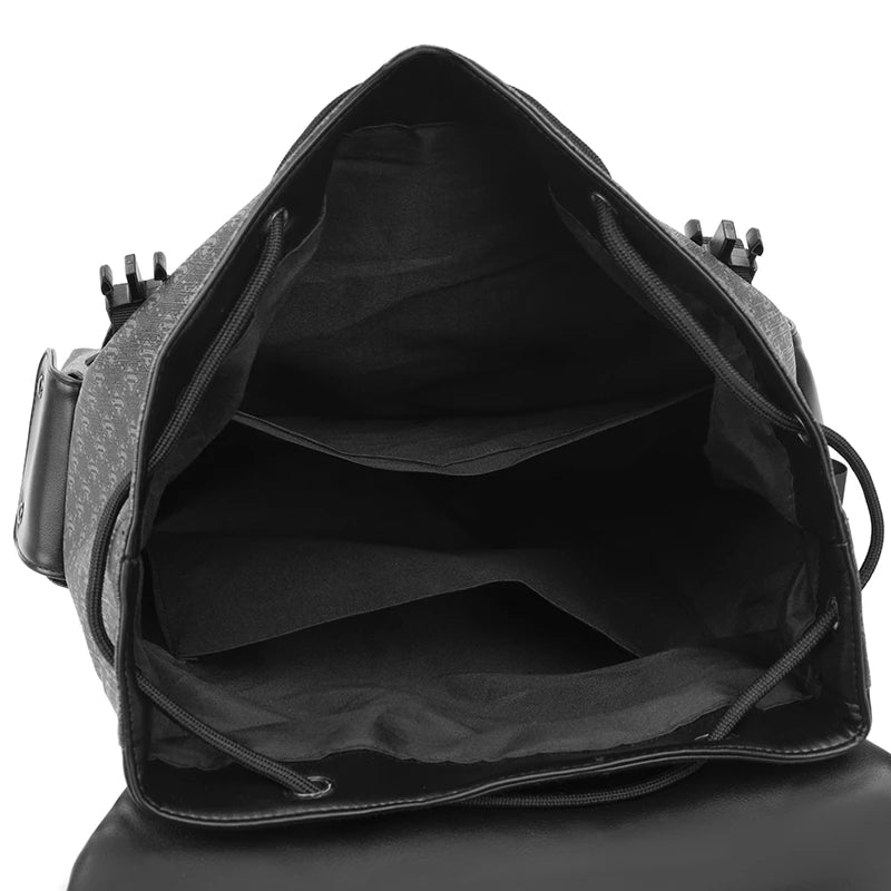 Designer Printed Leather Backpack Bags for Men Bags Multifunction Laptop Backpacks School Bag Travel Business Mochila 백팩 0A