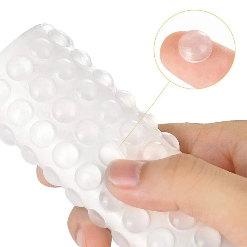 100Pcs Silicone Cabinet Bumpers – Self Adhesive Door Buffer Pads for Drawer Door Damper Furniture Protection