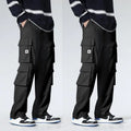 Men's Workwear Pants Straight Leg Casual Car Repair Trousers Multi-Pocket Durable Breathable Comfortable Military Green