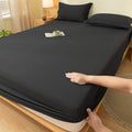 1 Piece of Solid Color Matte Bed Sheet, Solid Color Bed Cover for Bedroom, Bedding ( Excluding Pillowcases) 140/150/160/180/200