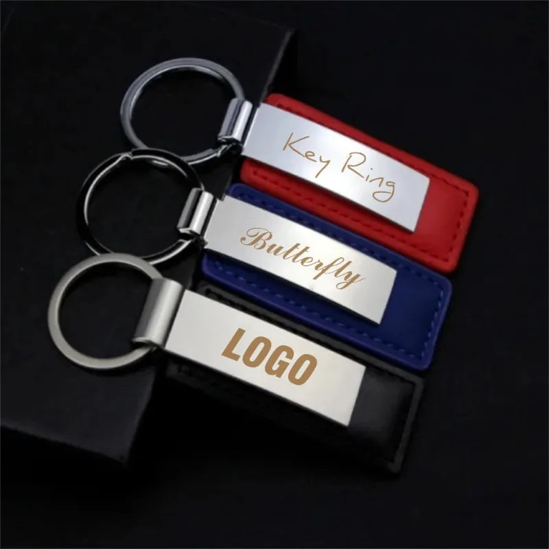 Personalized Couple Keychain Gift – Heart Matching Keyring for Him Her Anniversary Love Keepsake Custom Name PU Leather Chain