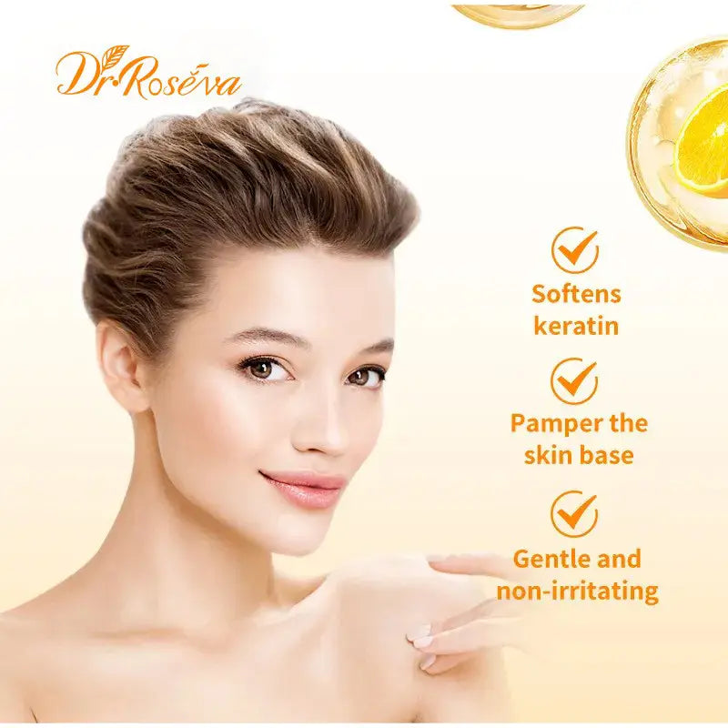 Dr. vitamin c brightening skincare set featuring vibrant orange packaging designed for skin radiance and hydration.