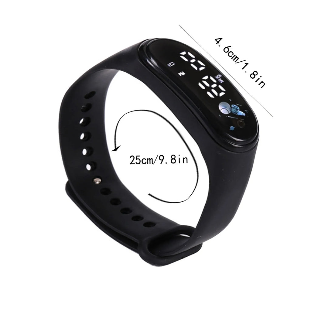 2025 New Fashion Children Watches For Girls Boys Electronic Bracelet Sports Touch LED Kids Watch Waterproof Clock