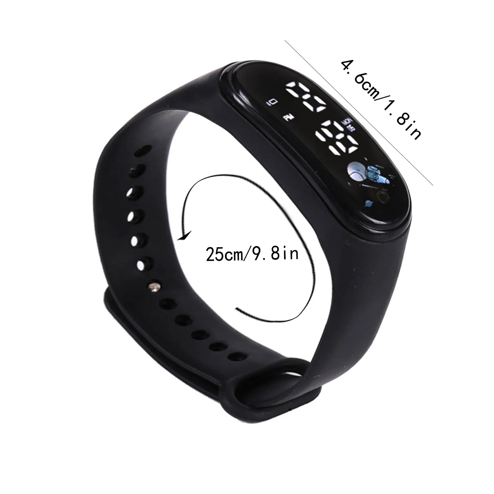 2025 New Fashion Children Watches For Girls Boys Electronic Bracelet Sports Touch LED Kids Watch Waterproof Clock