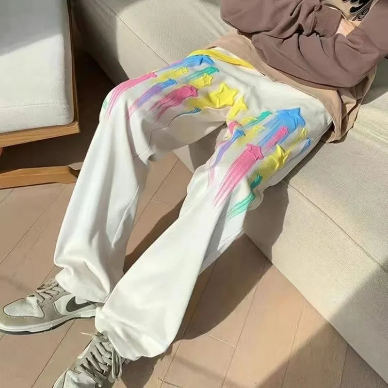 Men's Sweatpants Harem Sport Hip-hop Vintage Summer Slim Trousers Athletic New Items In Stylish Wide Leg Goth Man Sweat Pants Xl