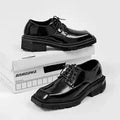 Platform Shoes for Men Brand Leather Shoes Business Dress Shoes Japan All-Match Casual Wear-Resistant Footwear Chaussure Homme