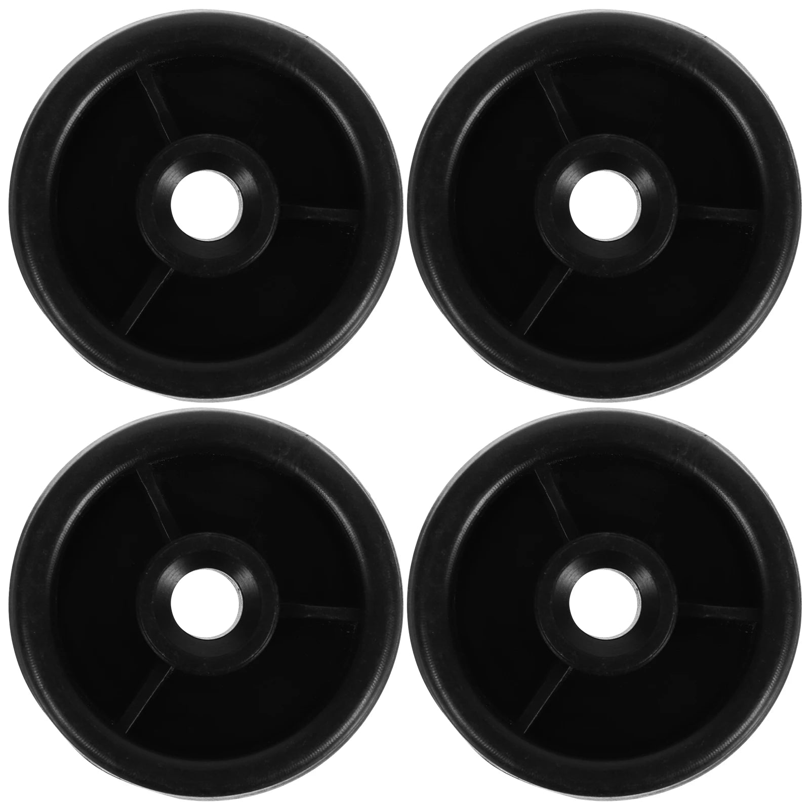 4Pcs Fitness Machine Accessories Roller Wheel Replacement for Treadmill and Bike Heavy Duty Pulley Wheels Home Gym Equipment