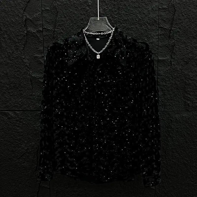 Casual Versatile Premium Loose Men's Shirt 2026 New Long Sleeve Shirt Men's Top