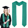 1 PC Plain Graduation Stole Satin Graduation Stoles Polyester Graduation Sash for Graduation Ceremony Degree Conferment Ceremony